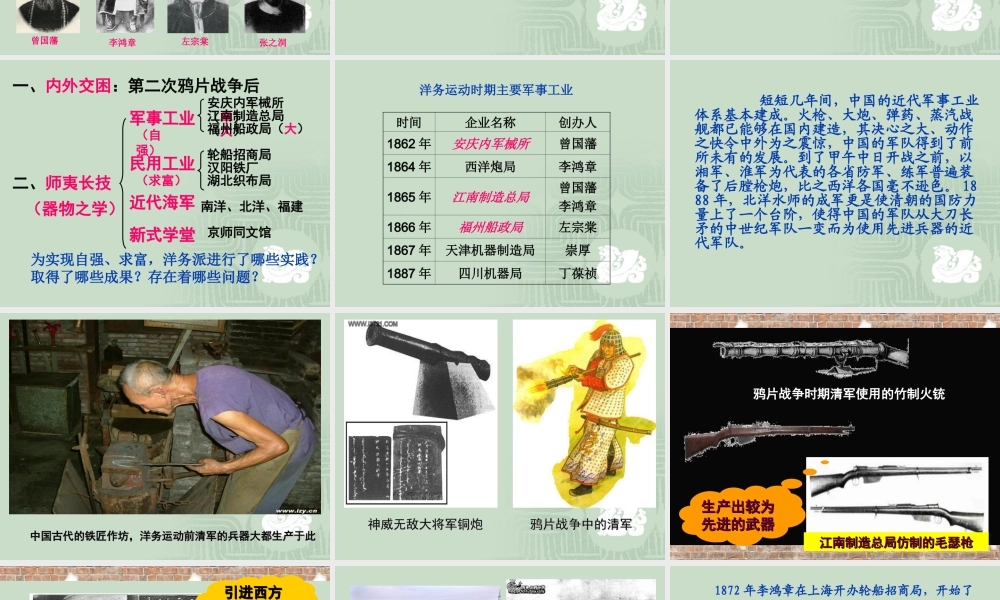 洋务运动课件7