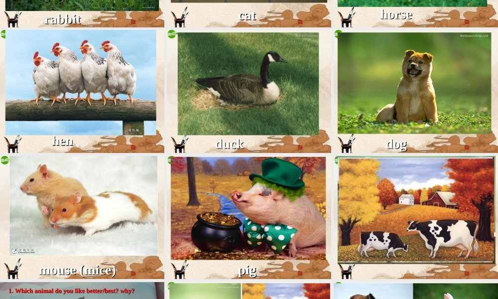 八年级英语上册 sectionA Topoc1 Unit4课件 仁爱版 课件