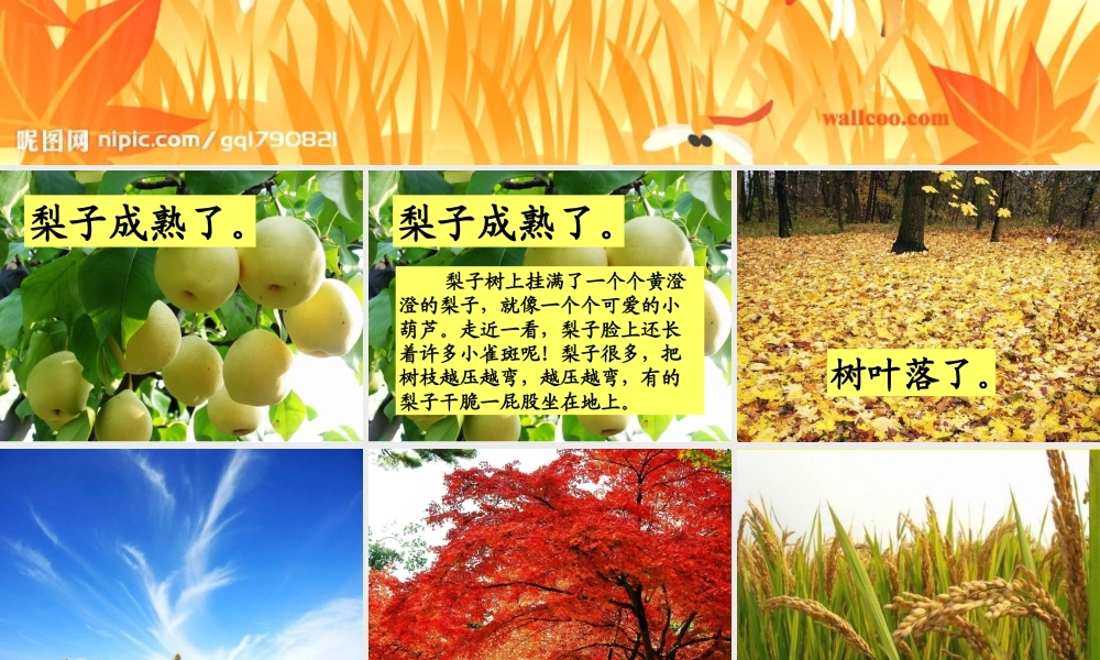 我给秋天化个妆