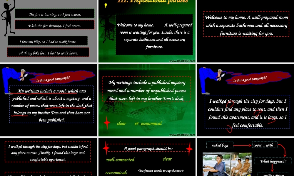 新课标高考英语写作课件How to develop a paragraph 课件