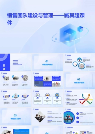 销售团队建设与管理——臧其超课件
