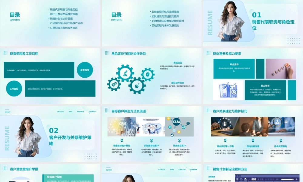 销售代表任务清单详解