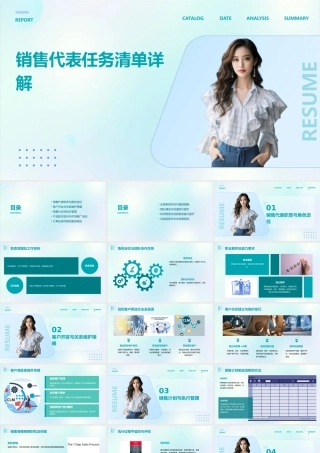 销售代表任务清单详解