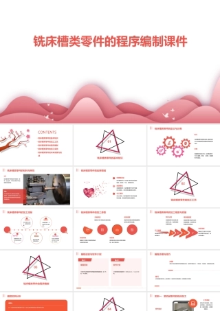 铣床槽类零件的程序编制课件