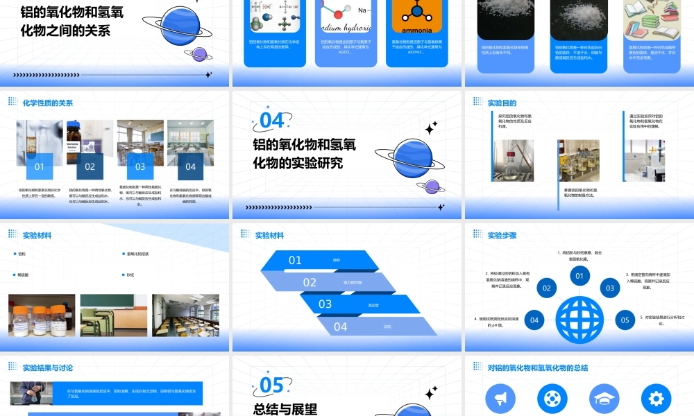 铝的氧化物和氢氧化物备课课件