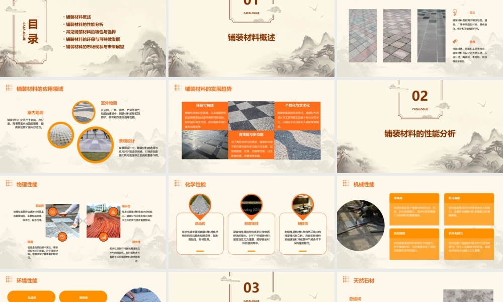 铺装材料分析课件