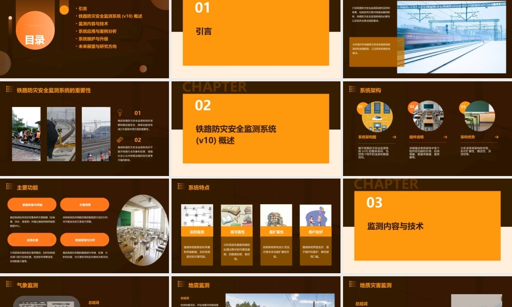 铁路防灾安全监测系统(V10)课件