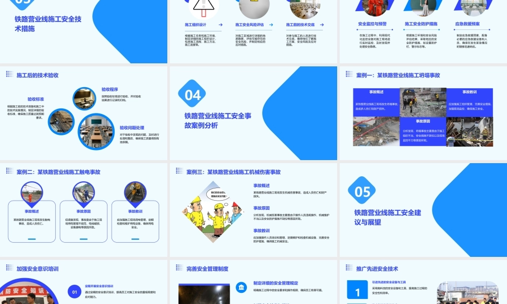 铁路营业线施工安全(五)分析课件