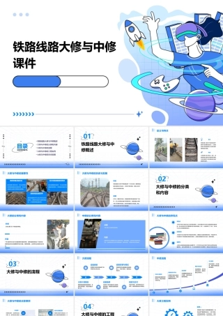 铁路线路大修与中修课件