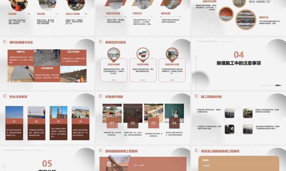 铁路路基施工方法换填课件