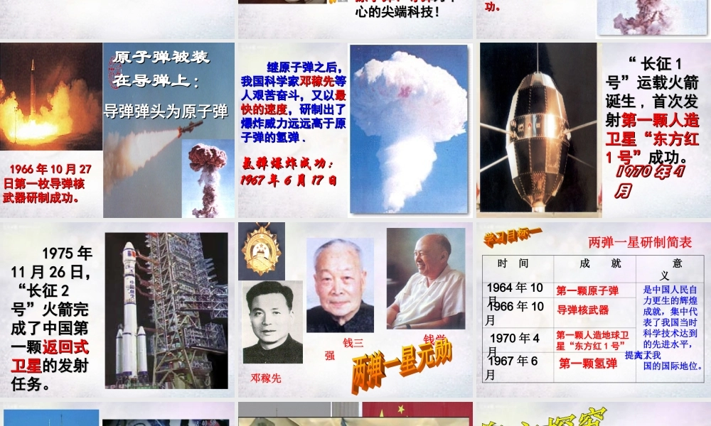 八年级历史下册 第8课 铸起共和国钢铁长城课件 北师大版 课件