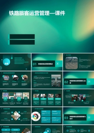 铁路旅客运营管理—课件