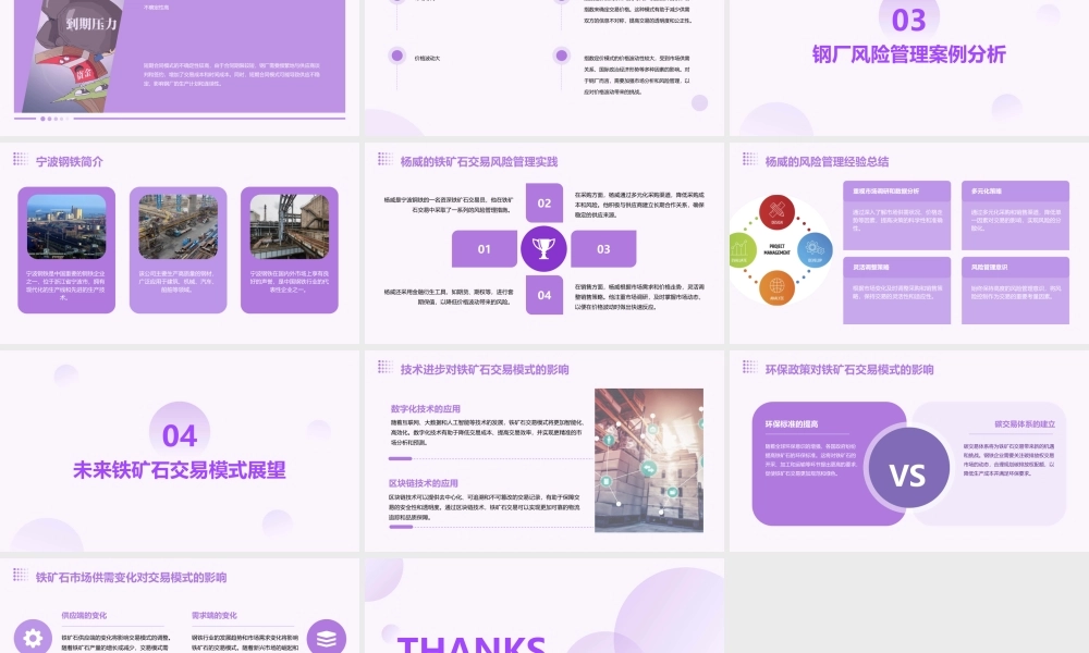 铁矿石交易模式的探讨及钢厂风险管理案例分析(宁波钢铁杨威)课件