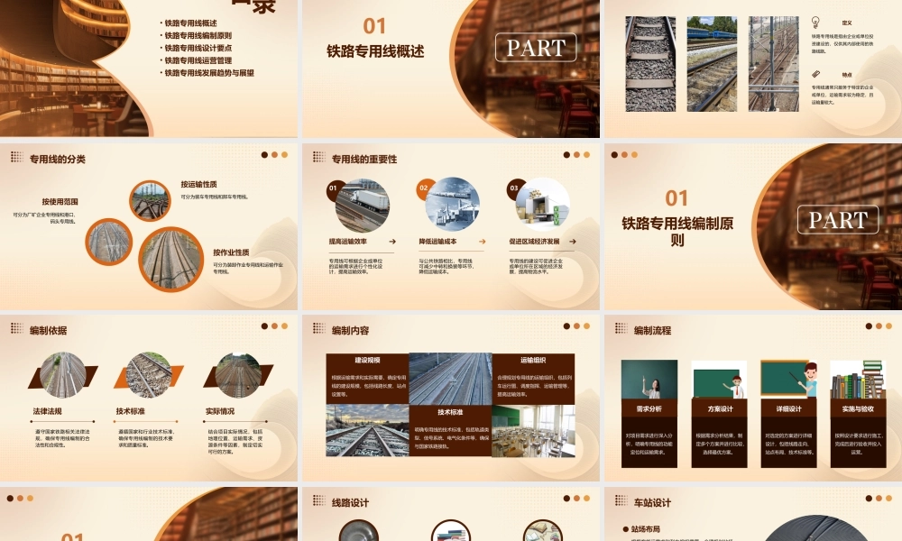 铁路专用线编制范本(个人见解)课件