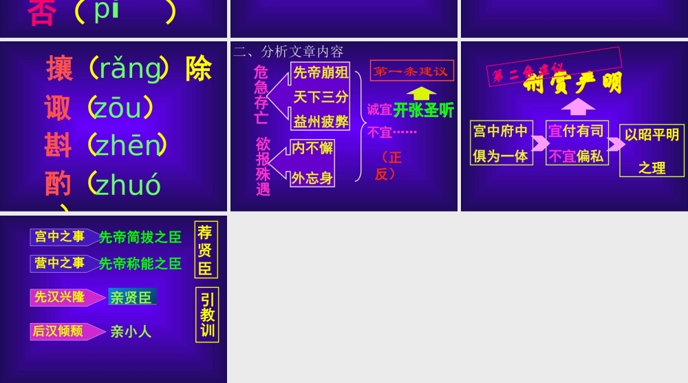 九年级语文上册出师表ppt1 课件