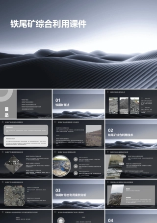 铁尾矿综合利用课件