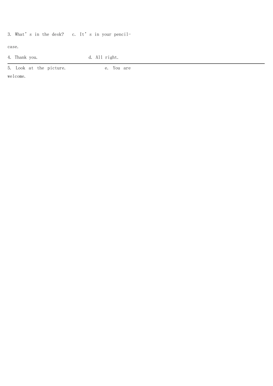 pep小学英语四年级上册第一单元导学案A1_第2页