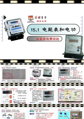 电能表和电功