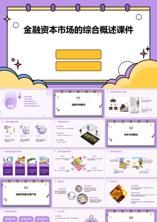 金融资本市场的综合概述课件