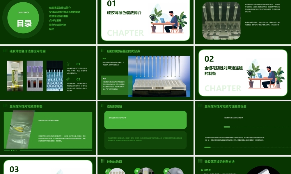 金银花阴性对照液连翘的鉴别硅胶薄层色谱法课件