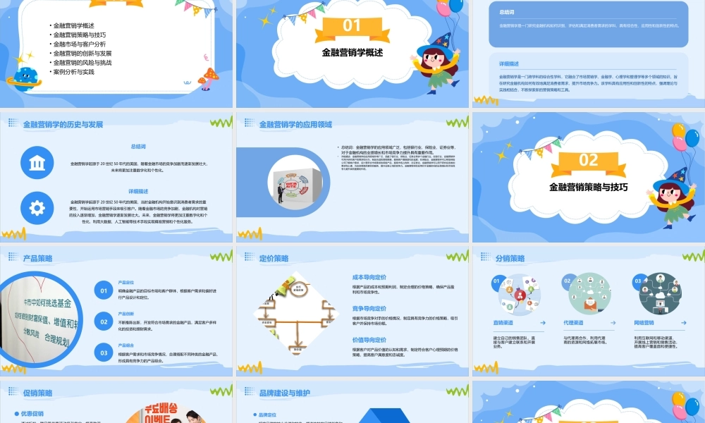 金融营销学(万后芬)课件