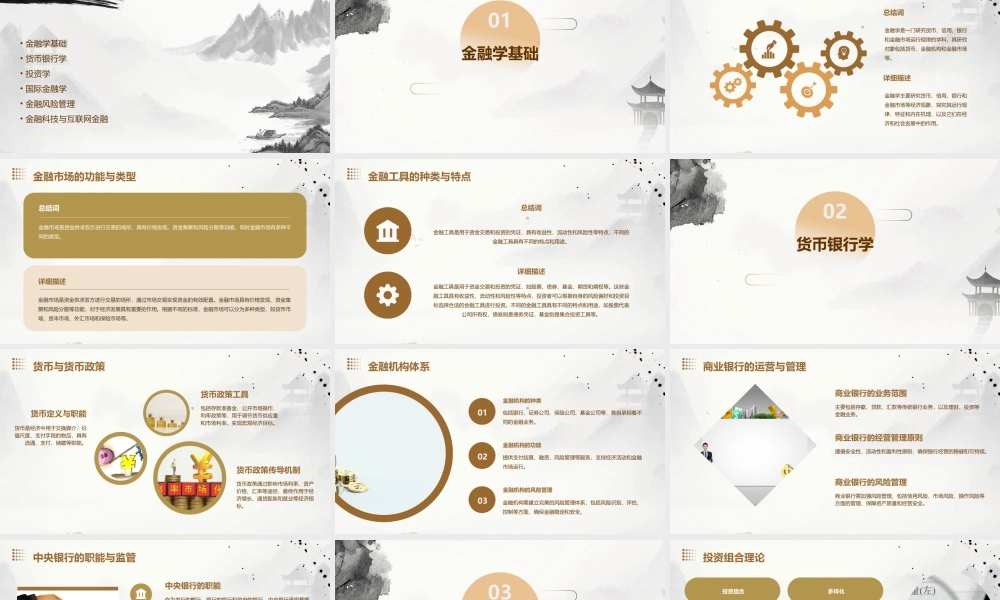 金融学讲义通用课件