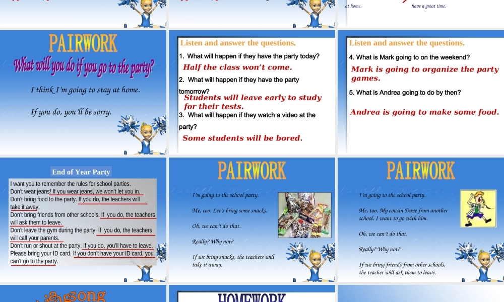 八年级英语下册Unit5 SectionA课件 新课标 人教版 课件