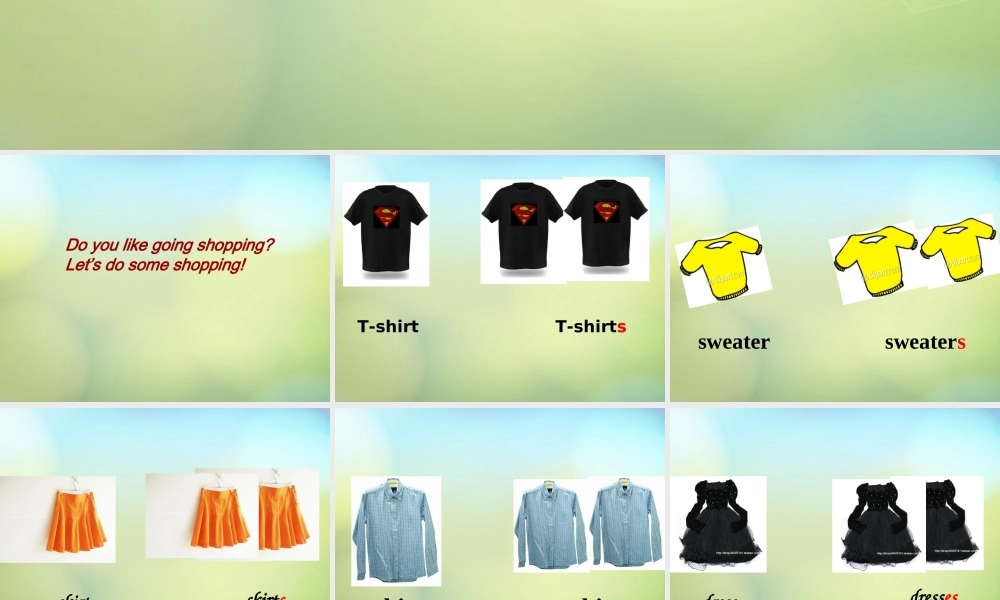 七年级英语上册 Unit 7 How much are these socks课件2 (新版)人教新目标版 课件