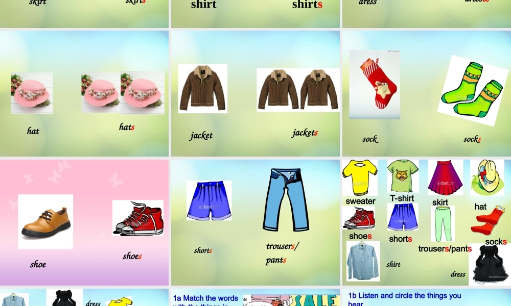 七年级英语上册 Unit 7 How much are these socks课件2 (新版)人教新目标版 课件