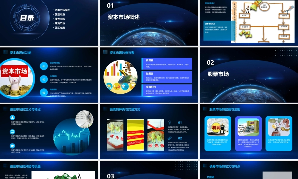 金融体系中的资本市场课件