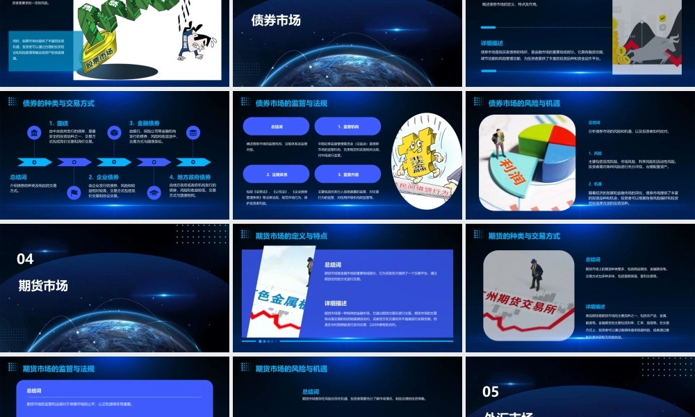 金融体系中的资本市场课件