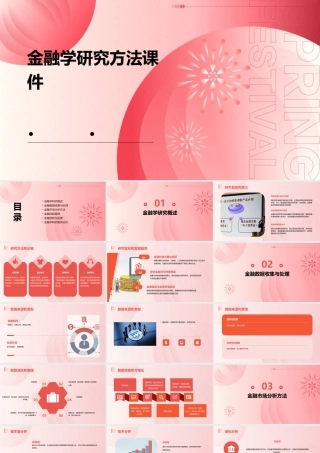 金融学研究方法课件