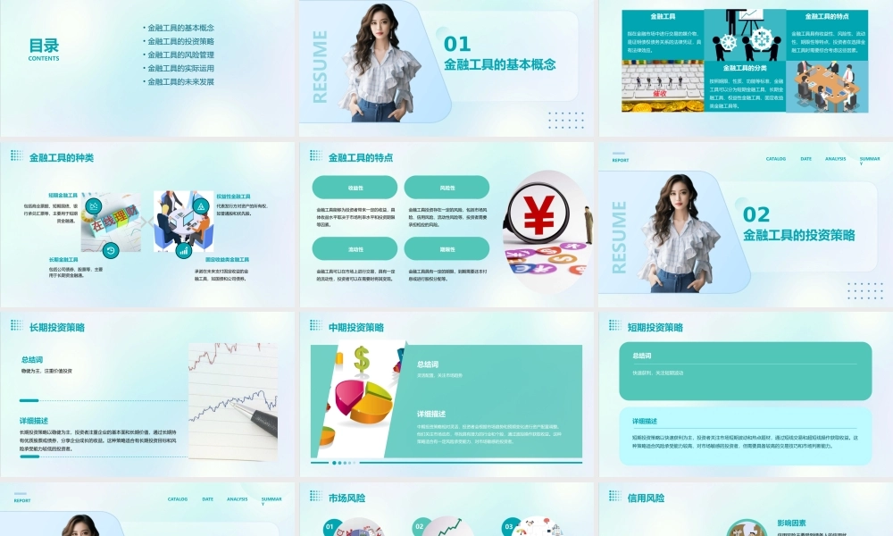 金融工具的投资运用概述课件