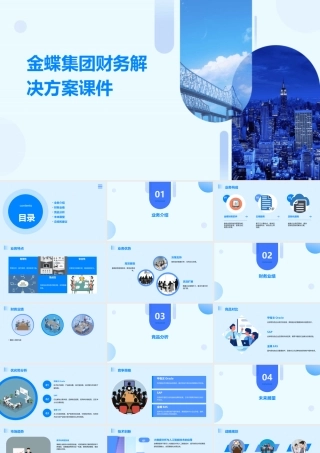 金蝶集团财务解决方案课件