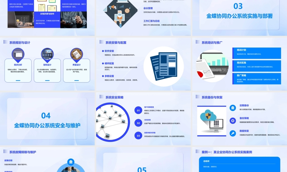 金蝶协同办公系统课件