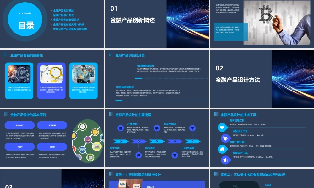 金融产品创新与设计方法 课件