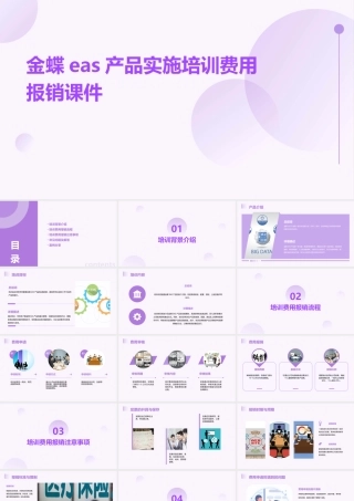 金蝶EAS产品实施培训费用报销课件