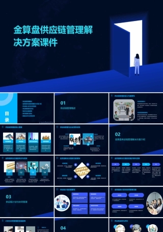 金算盘供应链管理解决方案课件