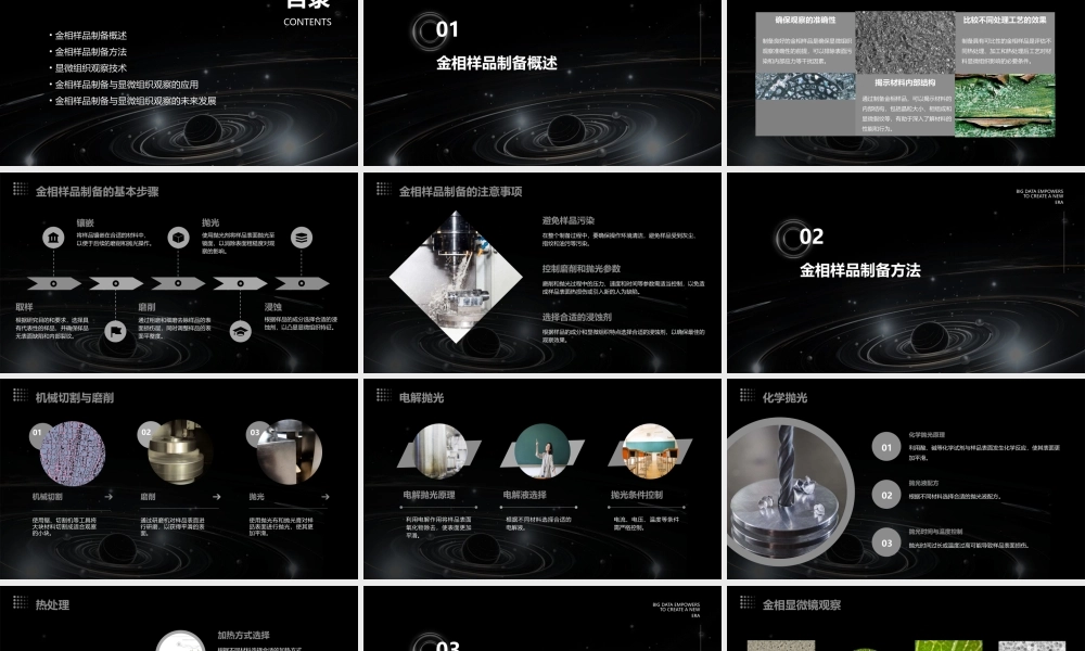 金相样品的制备与显微组织观察通用课件