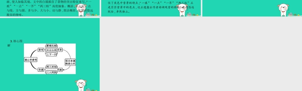 九年级语文上册 第三单元 12 湖心亭看雪课件 新人教版 课件
