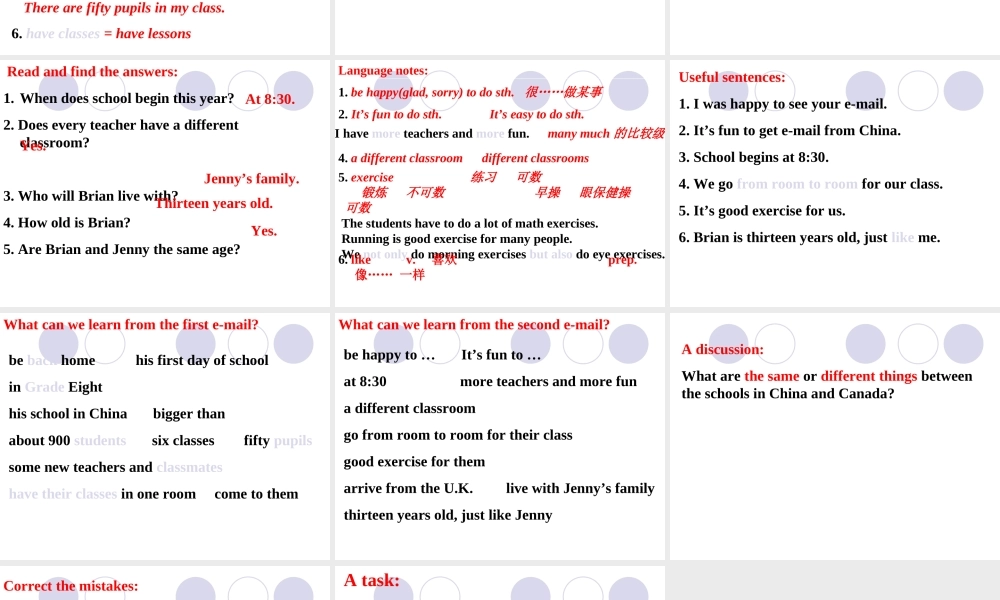 八年级英语上册lesson 1课件冀教版 课件