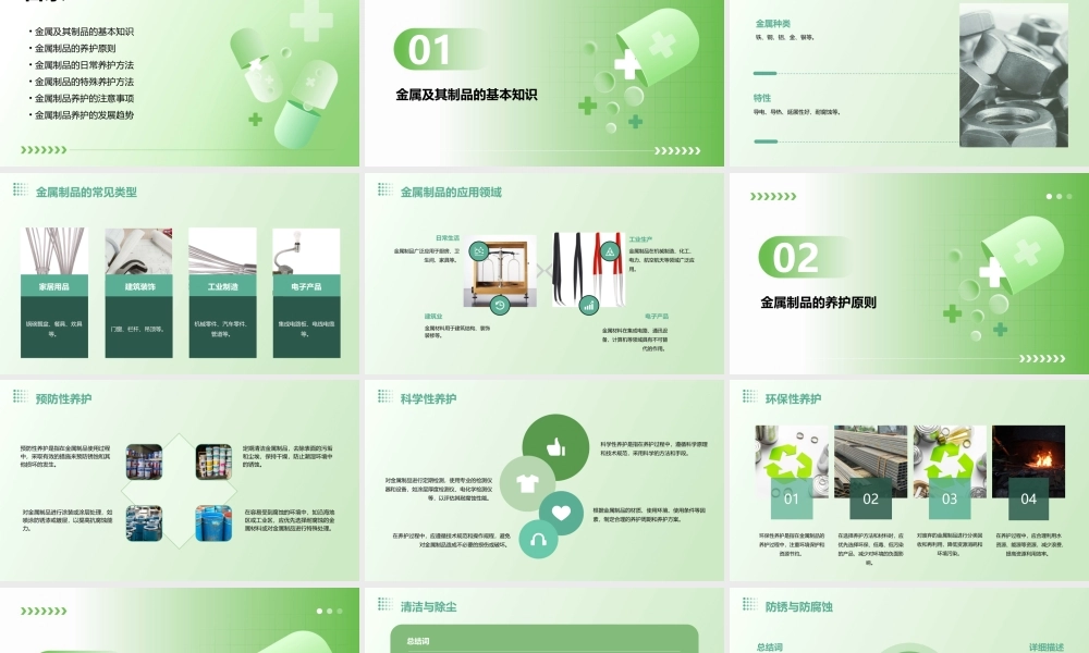 金属及其制品的养护分解课件