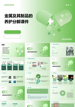 金属及其制品的养护分解课件