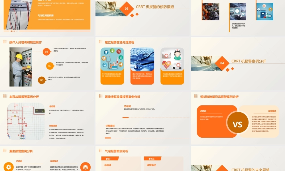 金宝CRRT常见报警及对策通用课件