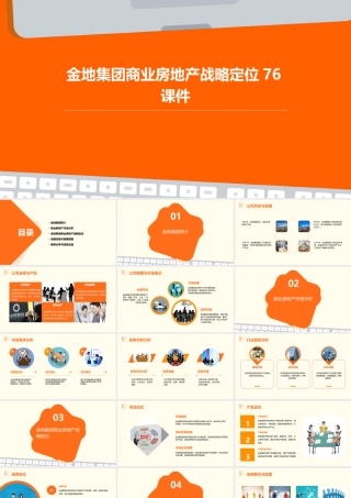 金地集团商业房地产战略定位76课件