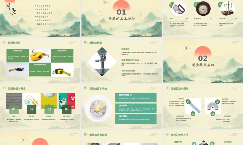 量具及其测量的基础知识课件