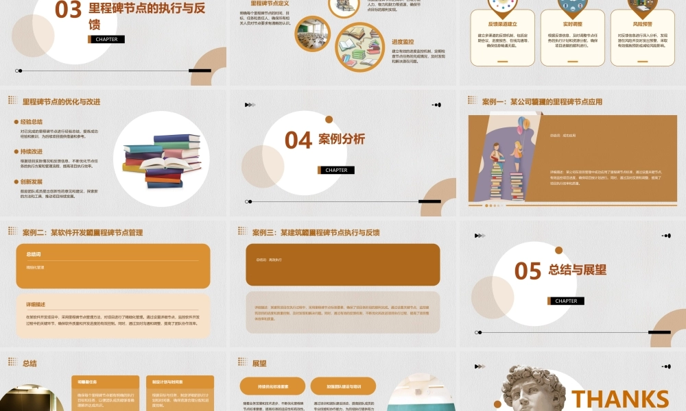 里程碑节点标准要素执行与反馈课件