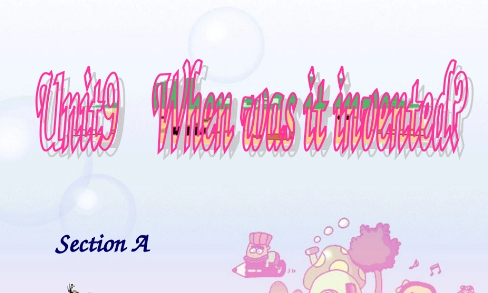 九年级英语Unit9 SectionA period2 课件