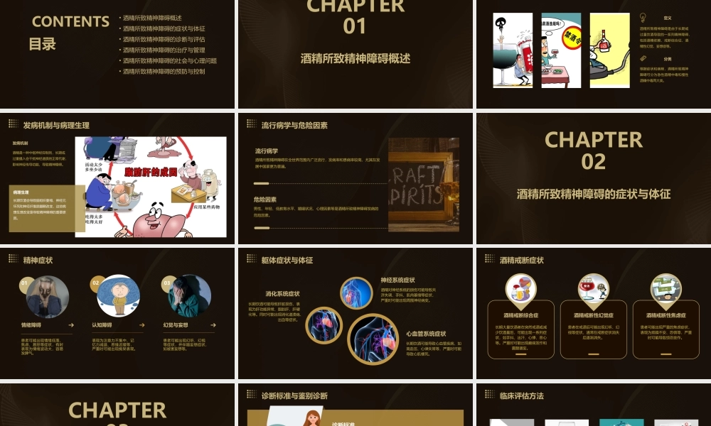 酒精所致精神障碍详解课件