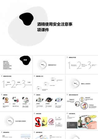酒精使用安全注意事项课件
